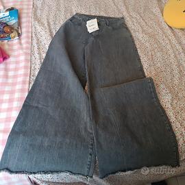 jeans donna  a zampa d'elefante 