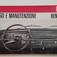 Uso e manutenzione RENAULT 10 Ed.ita. Luglio 1967