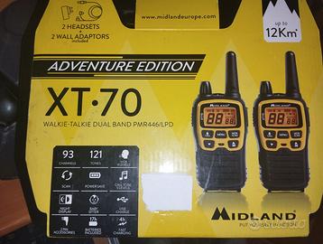 radiotrasmittenti Midland   XT 70 FINO A 12 KM