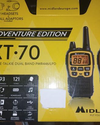 radiotrasmittenti Midland   XT 70 FINO A 12 KM