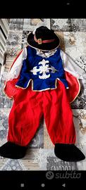 costume Carnevale Moschettiere bambino 10-12 mesi