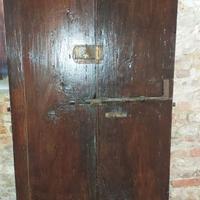 Porta in legno inizi '900 a due battenti