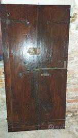 Porta in legno inizi '900 a due battenti