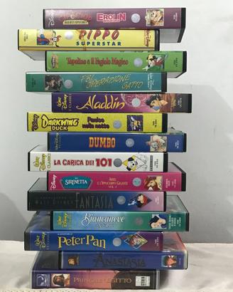 VIDEOCASSETTE ORIGINALI WALT DISNEY