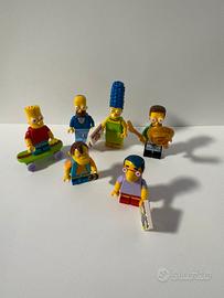 Simpson Bart Homer Marge Milhouse Nelson Lotto 6