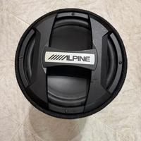 Subwoofer alpine + amplificatore recoil