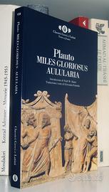 Plauto - Miles gloriosus / Aulularia