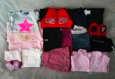 Lotto abbigliamento neonata 18-24 mesi (2i)