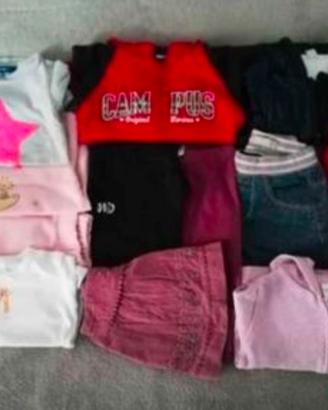 Lotto abbigliamento neonata 18-24 mesi (2i)