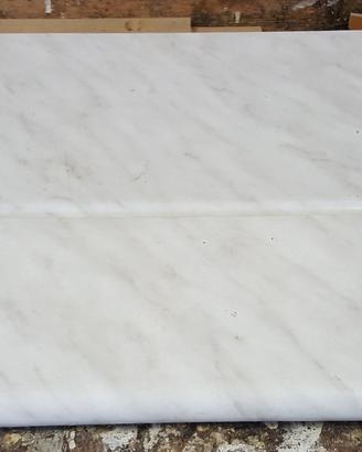 Coppia mensole effetto marmo 59 e 56 cm