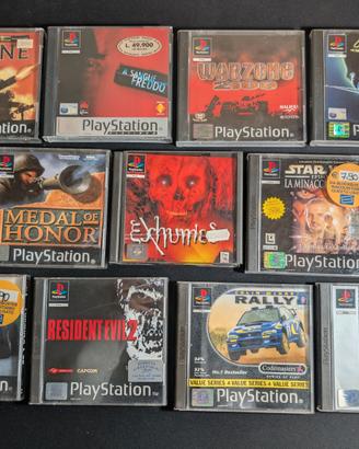 Giochi Ps1 Play Station 1 - Lotto condizioni miste