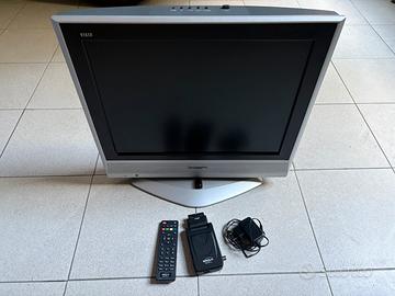 Tv 20 pollici con decoder esterno