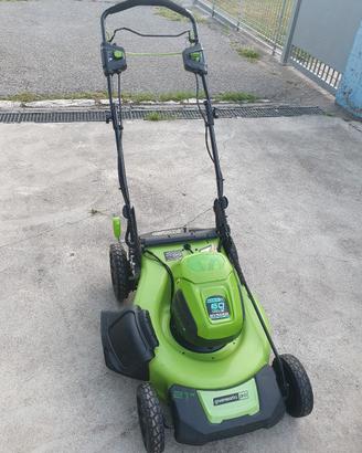 Greenworks Pro 60v rasaerba a batteria 