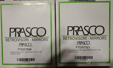 VETRO SPECCHIO ESTERNO PER FIAT GRANDE PUNTO