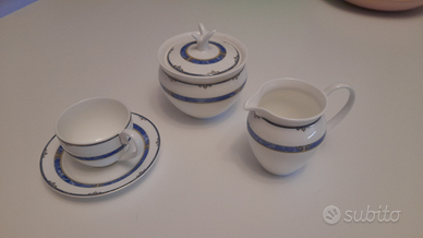 Servizio caffè 15pz fine porcellana