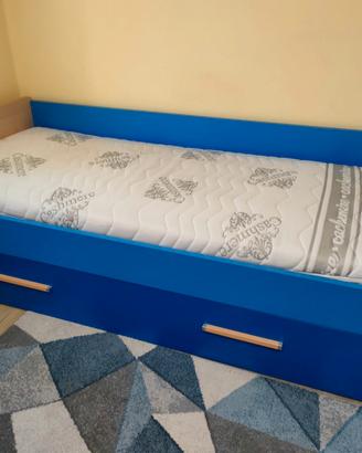 Letto cameretta con cassettone