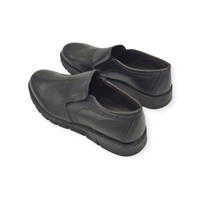 SCARPE UOMO PELLE NERE Made in Italy Slip-On Comod