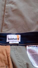 pantaloni cotone tipo cargo timberland