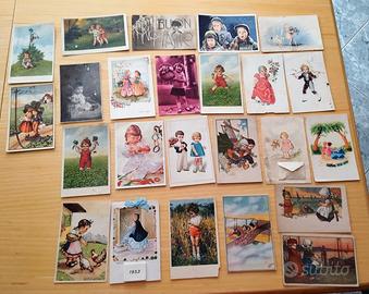 Cartoline bambini vintage fp