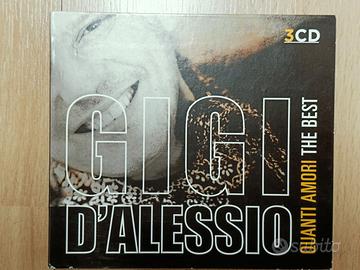 GIGI D'ALESSIO Quanti Amori - The Best box 3 cd