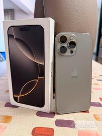 iPhone 16 pro max 256 gb