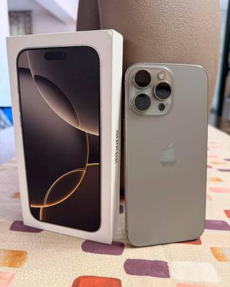 iPhone 16 pro max 256 gb