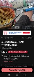 coppia racchette head Titanium ti s6