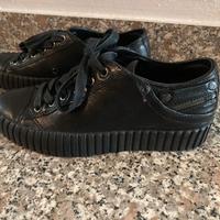 Sneakers Diesel pelle nera