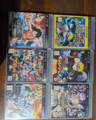 6 giochi PS3 Bandai