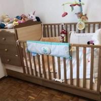 Lettino componibile in legno marca Mibb