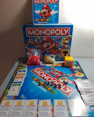 Monopoly Super Mario Celebration Hasbro - Completo