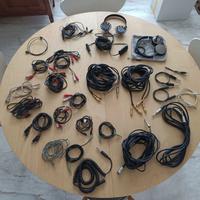 LOTTO CAVI AUDIO RCA JACK MINI MIC E CUFFIE