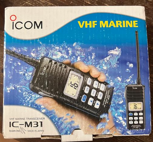 ICOM IC-M31 VHF Marine + Batteria aggiuntiva usato  Salerno