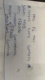 MOTORE USATO COMPLETO FORD 1.6 TDCI