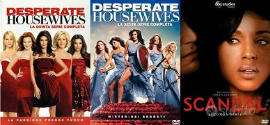 LOTTO DESPERATE HOUSEWIVES  - SCANDAL  - DVD NUOVI