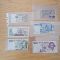 Magnifico lotto banconote tutte in Fds assoluta 