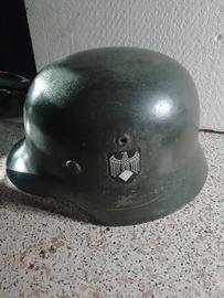 elmetto m 40 restaurato 