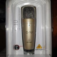 microfono a condensatore USB Behringer C-1U.