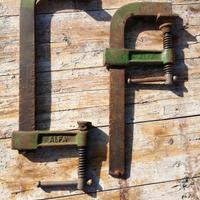 Coppia morsetti Alfa falegname carpentiere