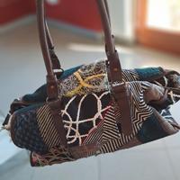 borsa tessuto patchwork DESIGUAL