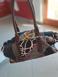 borsa tessuto patchwork DESIGUAL