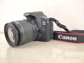 Canon 1300d Video FULL HD Wi-Fi PARI AL NUOVO