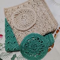 Set Skincare in puro cotone 100% Egitto.