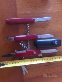 5 coltelli vintage svizzeri