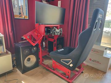 Postazione SimRacing Sparco Heusinkveld Iiyama