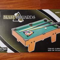 Biliardo da Tavolo per Bambini Portatile in Legno
