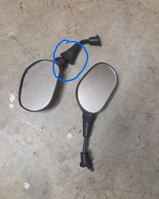 coppia specchietti honda chiocciola 