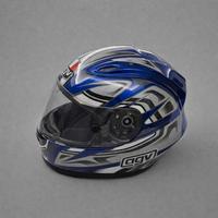Casco integrale AGV blu / argento taglia S