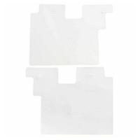 Coppia portanumero Piaggio SI sella corta