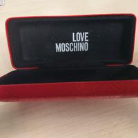 custodia per occhiali moschino 